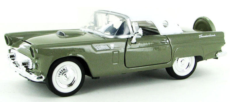 Motormax 73312AC-GR 1/24 1956 Ford Thunderbird, Emerald Green