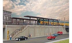 Walthers Cornerstone 933-4563 HO Elevated Commuter Station Kit