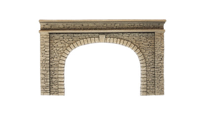 Noch 58062 HO Scale Natural-Stone Double-Track Tunnel Portal