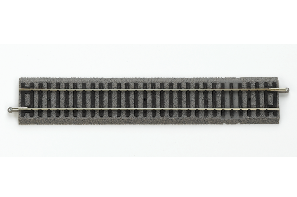 Piko 55406 HO Scale Roadbed Straight for Power Clip, Box of 6