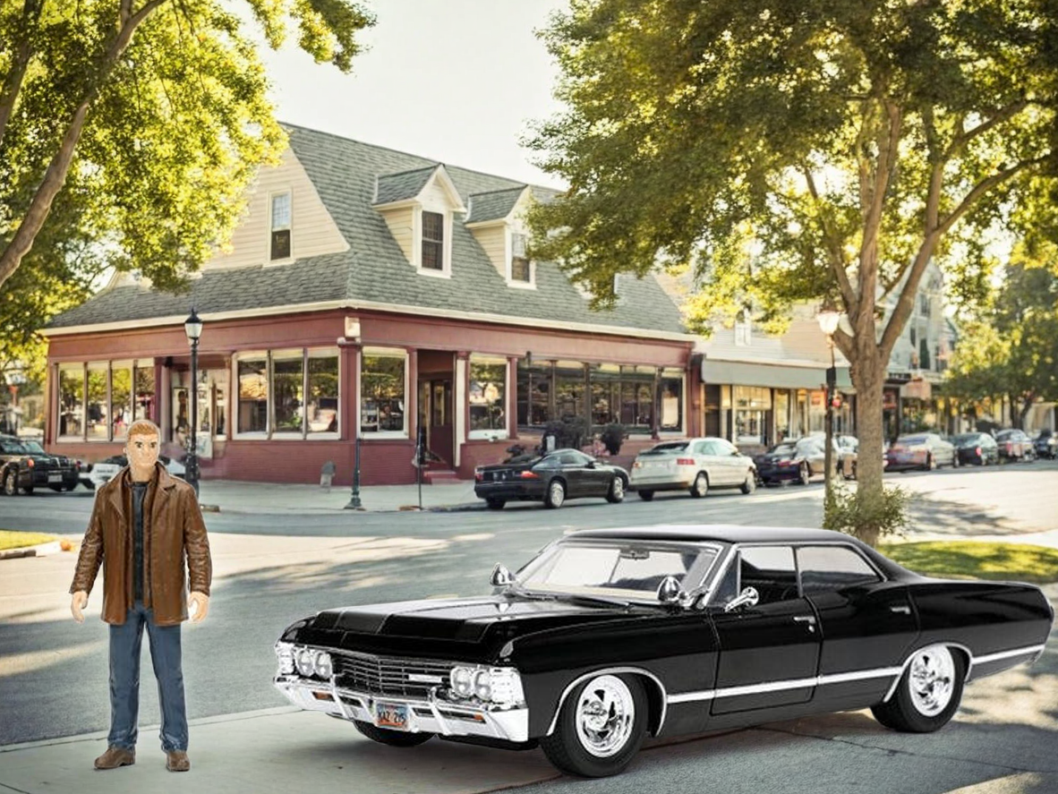 Supernatural Impala™: Dean's Legendary Ride – Collectible Model & Figurine  free shipping USA