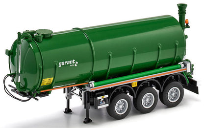 Wiking 077656 1/32 Kotte Garant Tank Trailer TSA 30.000, Leaf Green