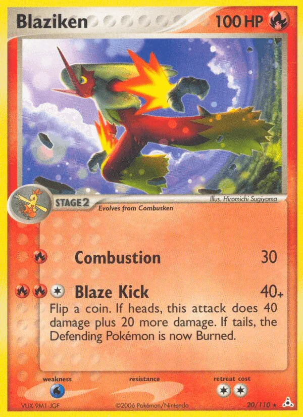 Blaziken (20/110) [EX: Holon Phantoms]