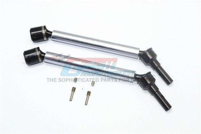 GPM ALUMINUM BODY AND STEEL JOINT ADJUSTABLE F/R CVD TRAXXAS E-REVO SILVER