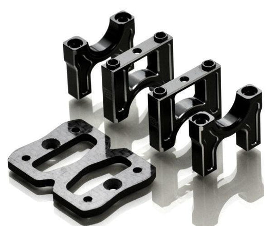 Exotek Racing 1924 HD Center Bulkhead Set W/Carbon Upper Plate Losi 8ight-XE