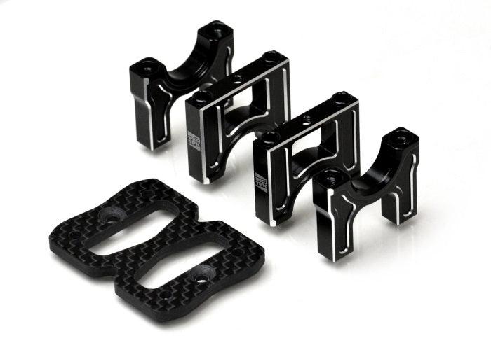 Exotek Racing 1924 HD Center Bulkhead Set W/Carbon Upper Plate Losi 8ight-XE