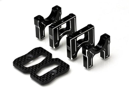 Exotek Racing 1924 HD Center Bulkhead Set W/Carbon Upper Plate Losi 8ight-XE