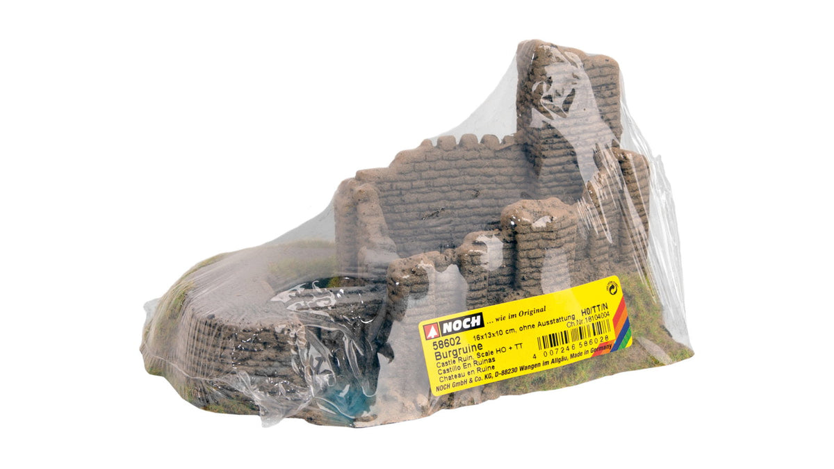 Noch 58602 HO/TT/N Scale Castle Ruin, 16 x 13 x 10 cm