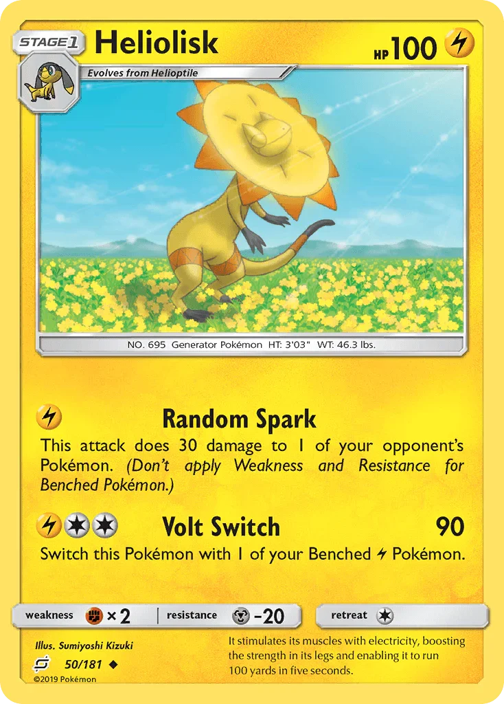 Heliolisk (50/181) [Sun & Moon: Team Up]