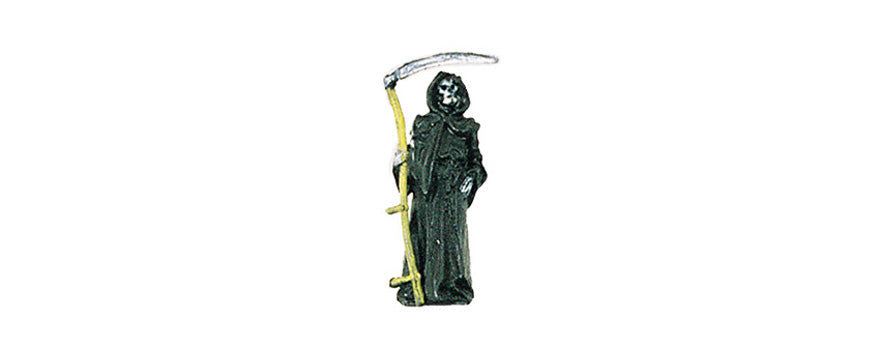 Preiser 29004 HO Scale Grim Reaper with Sickle Figure