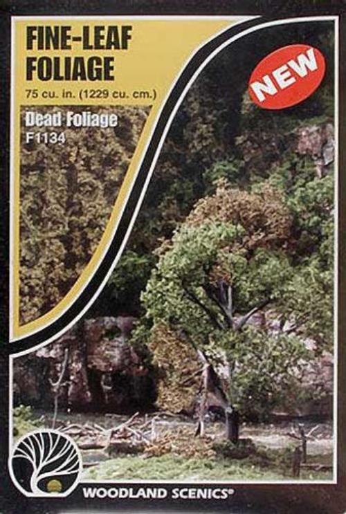 Woodland Scenics F1134 Fine Leaf Foliage Dead Bag Train Scenery