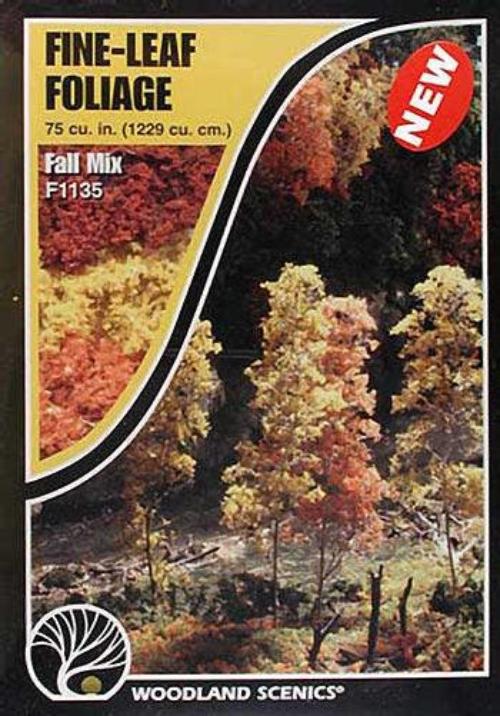 Woodland Scenics F1135 Fine Leaf Foliage Fall Bag Train Scenery