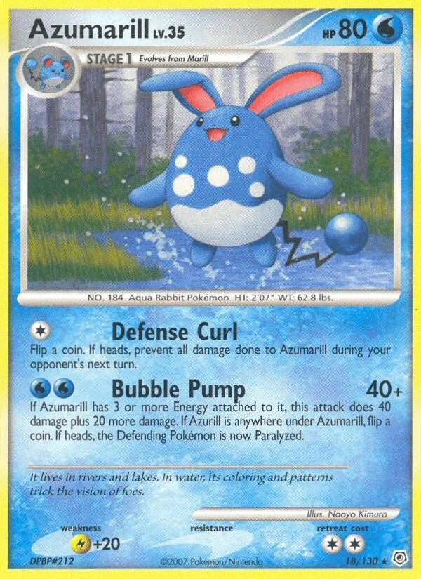 Azumarill (18/130) [Diamond & Pearl: Base Set]