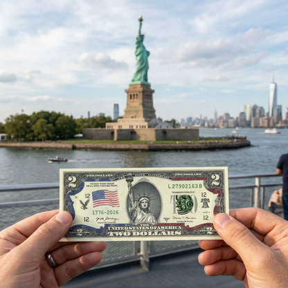 250th Anniversary $2 Bill – Statue of Liberty | Genuine Legal Tender