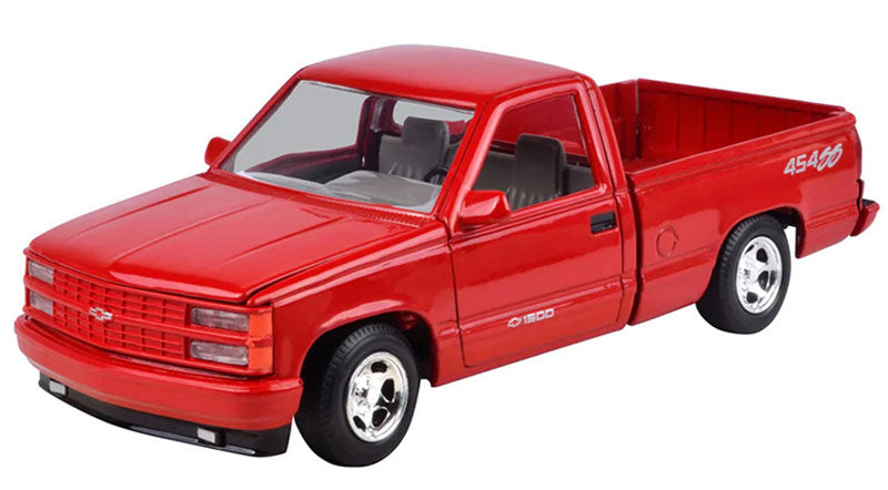 Motormax 73203R 1/24 1992 Chevrolet 454 SS Pickup, Red