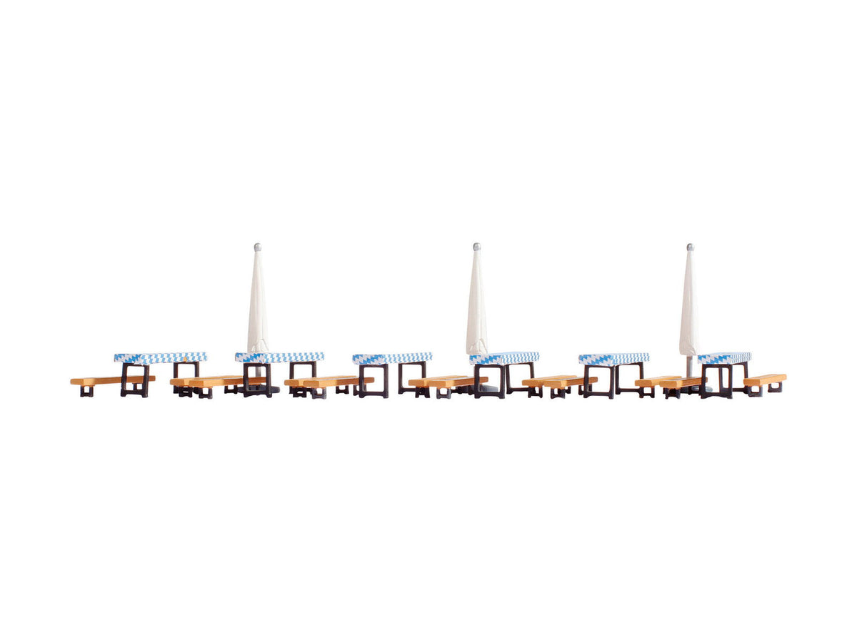 Noch 14817 HO Scale Beer Garden Accessories Set #1