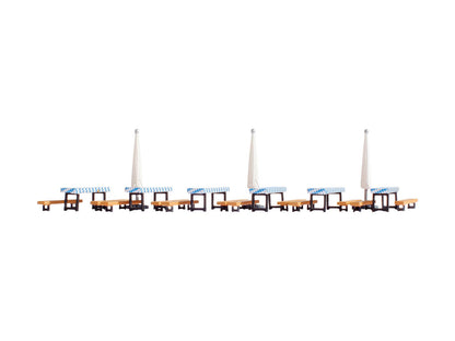 Noch 14817 HO Scale Beer Garden Accessories Set #1