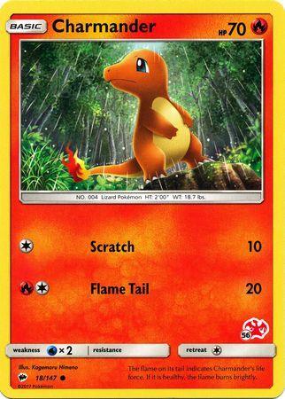 Charmander (18/147) (Charizard Stamp #56) [Battle Academy 2020]