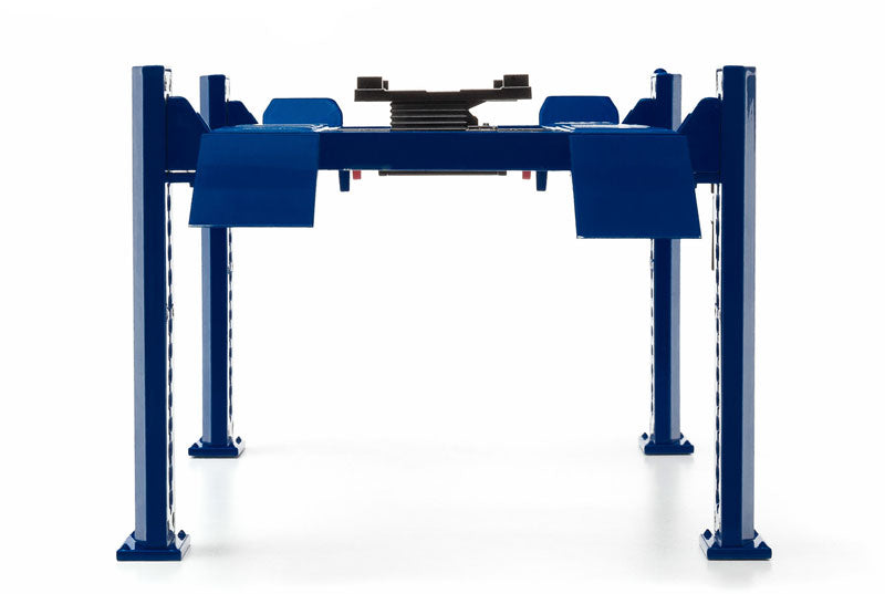 Greenlight 12884 1/18 Manual Four-Post Lift, Blue