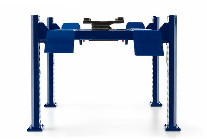 Greenlight 12884 1/18 Manual Four-Post Lift, Blue