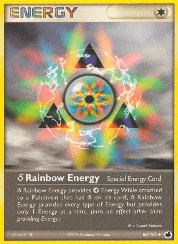 Rainbow Energy (88/101) (Delta Species) [EX: Dragon Frontiers]