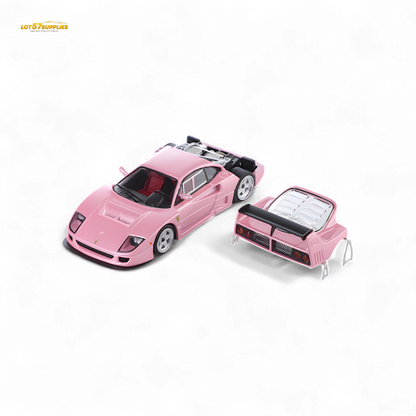 Stance Hunters Ferrari F40 LM Pink 1:64