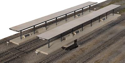 Walthers Cornerstone 3175 HO Butterfly Station Platform Shelter