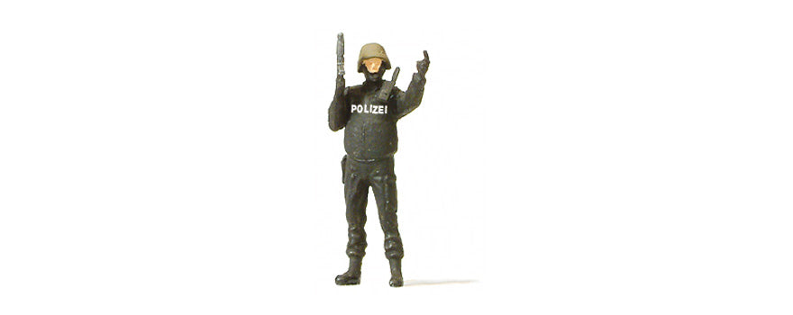 Preiser 28088 HO Scale Task Force Officer Figure