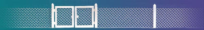 Busch 6019 HO Scale Chain Link Fence, 100cm