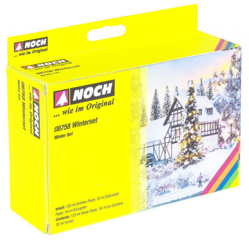 Noch 8758 All Scale Winter Snow Scenery Set