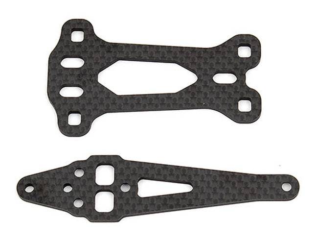 Team Associated 8635 Front Top Plate Set RC10F6