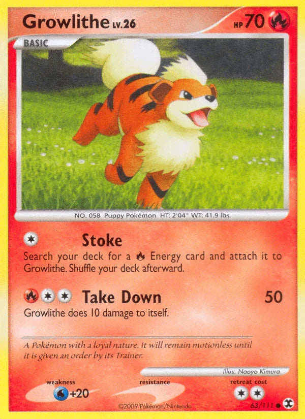 Growlithe (63/111) [Platinum: Rising Rivals]