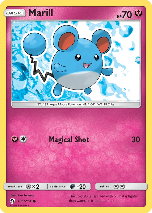 Marill (135/214) [Sun & Moon: Lost Thunder]