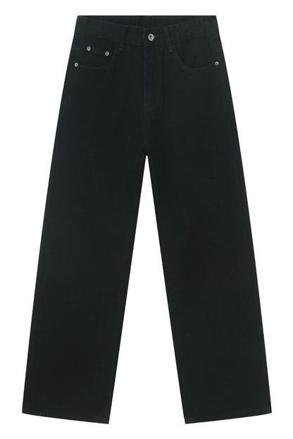 Men's Mid Rise Jeans with Pockets