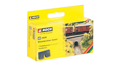 Noch 58296 HO Scale Concrete Tunnel-Style Culvert, 8 x 4.3 cm