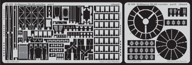 Eduard 48569 1/48 Aircraft- Wellington Mk III Exterior for TSM