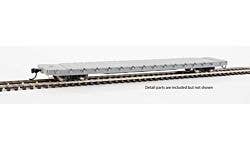 Walthers Mainline 910-5800 HO 60' P-S Bulkhead Flatcar - Undecorated