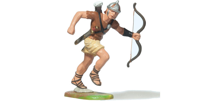 Preiser 50215 1:25 Scale Roman Archer Running Figure