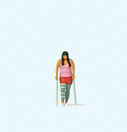 Preiser 28216 HO Scale Broken Leg - Individual Figure