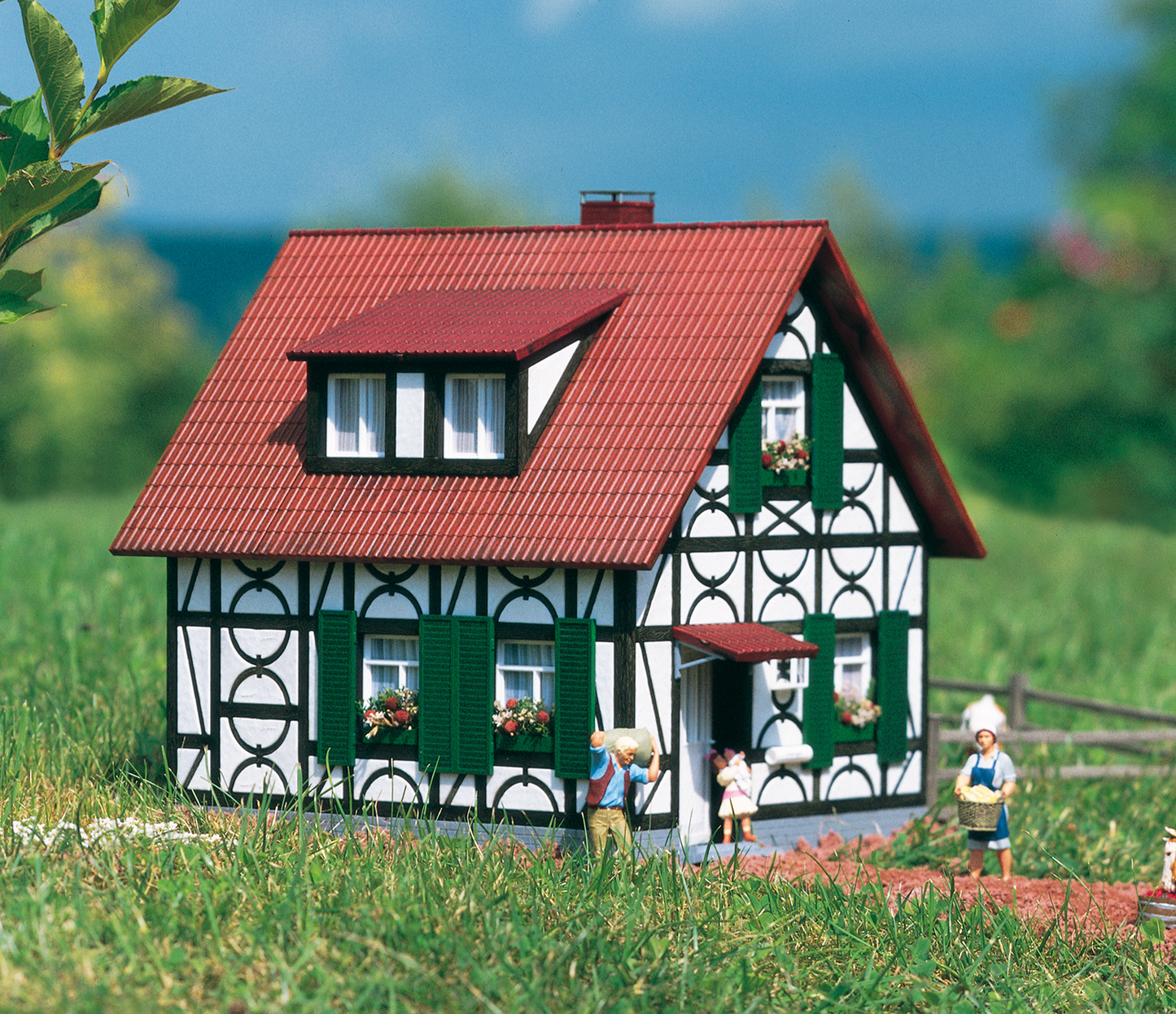 Piko 62053 G Scale Franks Half Timbered House, Building Kit
