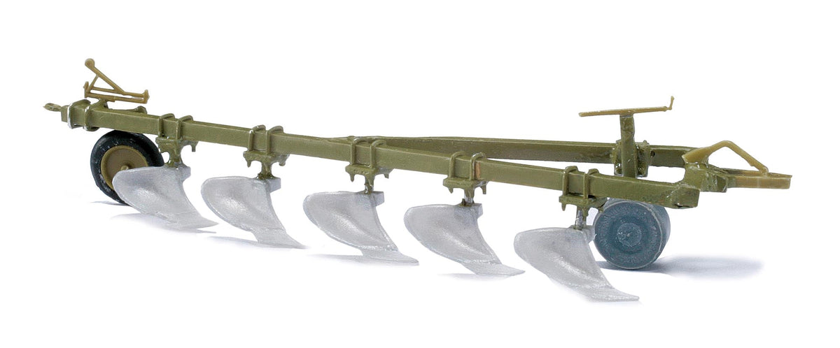 Busch 42850 HO Scale Fortschritt B200 Plow, Green, Assembled