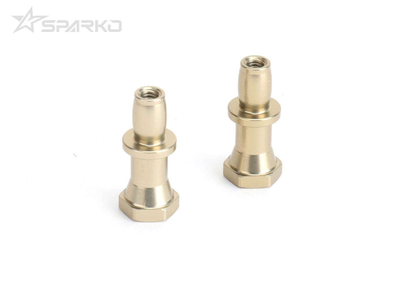 Sparko F8 Shock Ball Stud Offset 1mm for Front (2pcs)