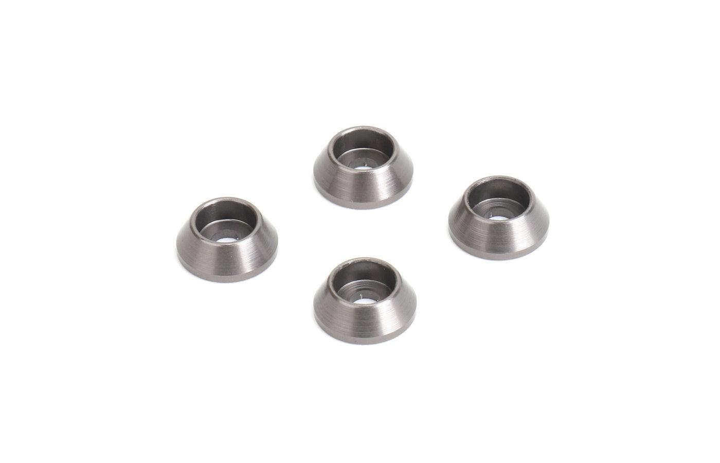 Powerhobby Sparko F8 Aluminum Shock Tower Washers (Titanium Color)