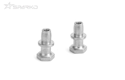 Powerhobby Sparko F8 Shock Ball Stud 0 Offset for Front/Rear (2pcs)
