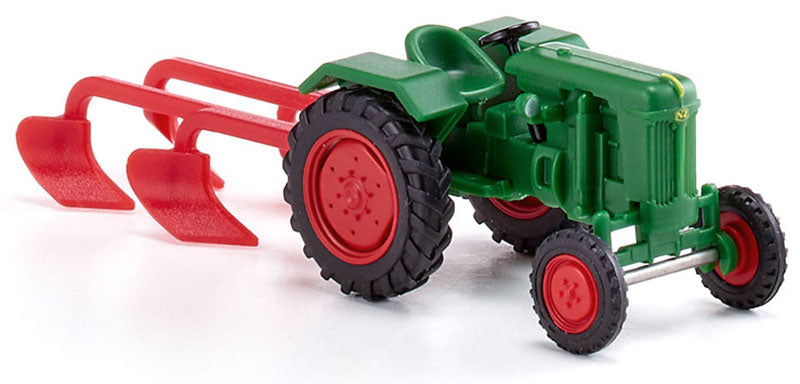 Wiking 039802 1/87 Normag Farktor I Tractor, Leaf Green