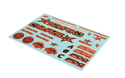Sparko F8 Body Sticker-Orange