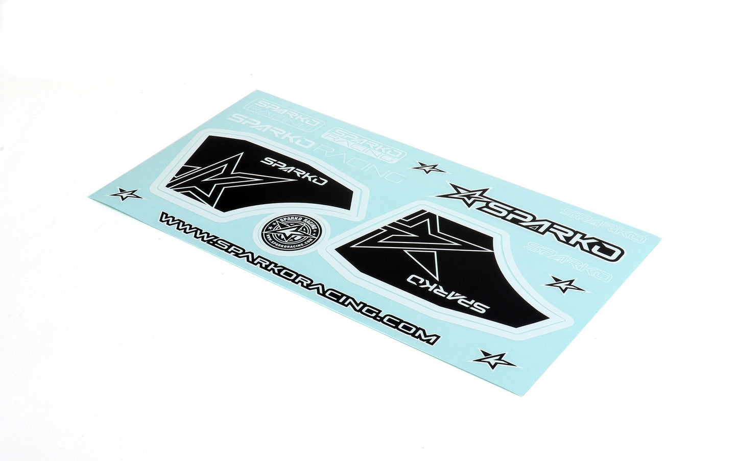 Sparko F8 Wing Sticker-Black and White