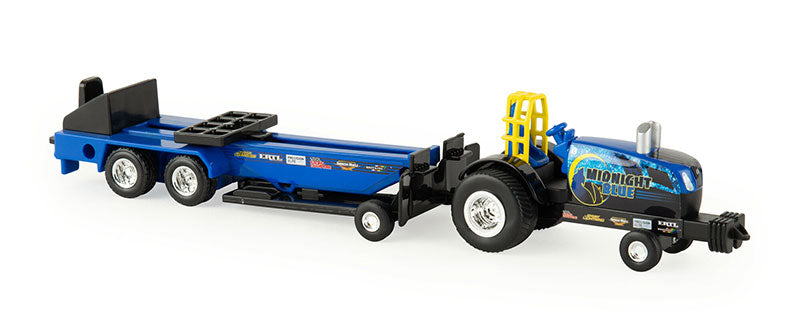 Ertl 37940A-B 1/64 New Holland Midnight Blue Puller Tractor