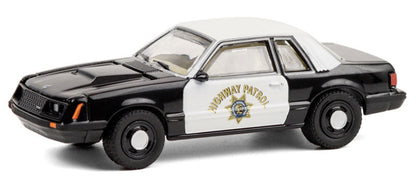 Greenlight 42930-C 1/64 1982 Ford Mustang SSP, CA Highway Patrol