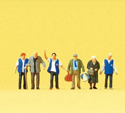 Preiser 79216 N Scale Pedestrians Travellers Aids